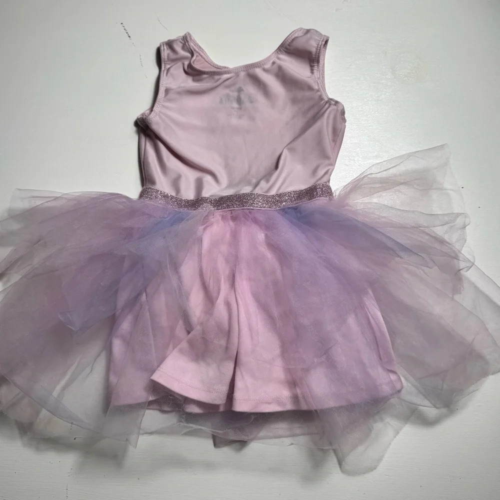 Disney pink‎ and Purple Minnie Mouse Party Dress Size 2T Tutu